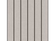 Vliesová tapeta na zeď, šedo-černá, imitace látky, pruhy, 38462, Top Stripes, Parato by Cristiana Masi
