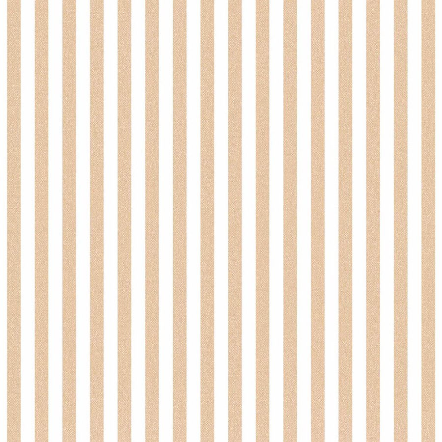Vliesová tapeta na zeď, okrová, imitace látky, pruhy, 38438, Top Stripes, Parato by Cristiana Masi - Vliesové tapety
