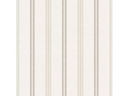 Vliesová tapeta na zeď, šedo-béžová, imitace látky, pruhy, 38426, Top Stripes, Parato by Cristiana Masi
