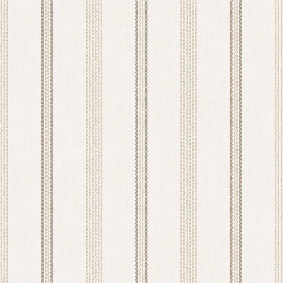 Vliesová tapeta na zeď, šedo-béžová, imitace látky, pruhy, 38426, Top Stripes, Parato by Cristiana Masi - Vliesové tapety