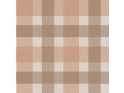 Tapety Yara Tapety dle materiálu Vliesové tapety - Vliesová tapeta na zeď, hnědá, imitace látky, 38424, Top Stripes, Parato by Cristiana Masi Vliesová tapeta na zeď, hnědá, imitace látky, 38424, Top Stripes, Parato by Cristiana Masi