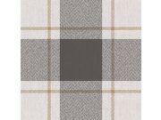 Vliesová tapeta na zeď, šedo-černá, imitace látky, 38409, Top Stripes, Parato by Cristiana Masi