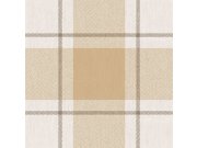 Vliesová tapeta na zeď, hnědo-béžová, imitace látky, 38403, Top Stripes, Parato by Cristiana Masi