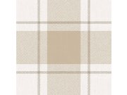 Vliesová tapeta na zeď, béžová, imitace látky, 38402, Top Stripes, Parato by Cristiana Masi Tapety Yara - Parato by Cristiana Masi