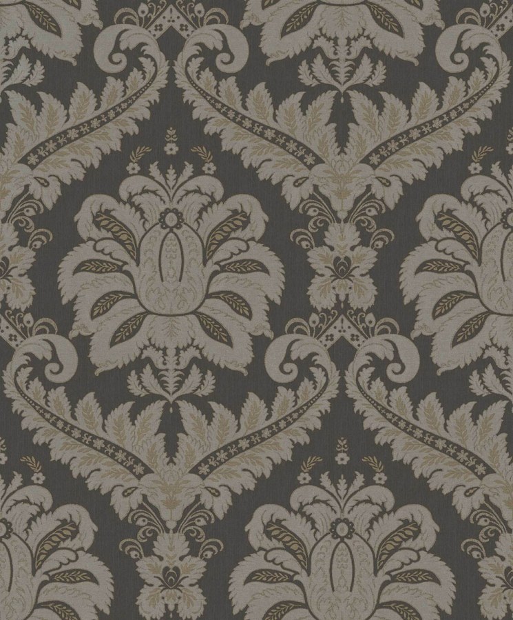 Vliesová tapeta na zeď, černo-šedá, zámecká, 35929, Ornamenta, Parato by Cristiana Masi - Vliesové tapety