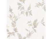 Vliesová tapeta na zeď, krémová, listy, 35911, Ornamenta, Parato by Cristiana Masi