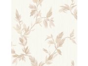 Vliesová tapeta na zeď, krémová, listy, 35910, Ornamenta, Parato by Cristiana Masi Tapety Yara - Parato by Cristiana Masi