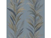 Vliesová tapeta na zeď, modrá, listy, 35906, Ornamenta, Parato by Cristiana Masi