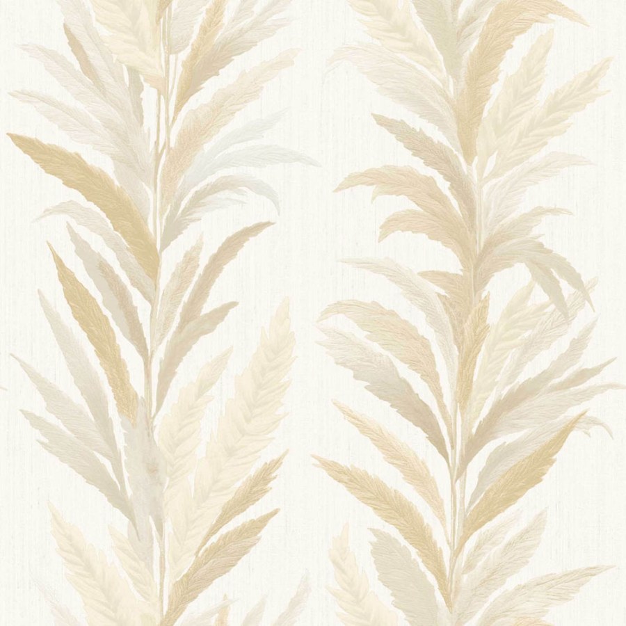 Vliesová tapeta na zeď, krémovo-béžová, listy, 35902, Ornamenta, Parato by Cristiana Masi - Vliesové tapety