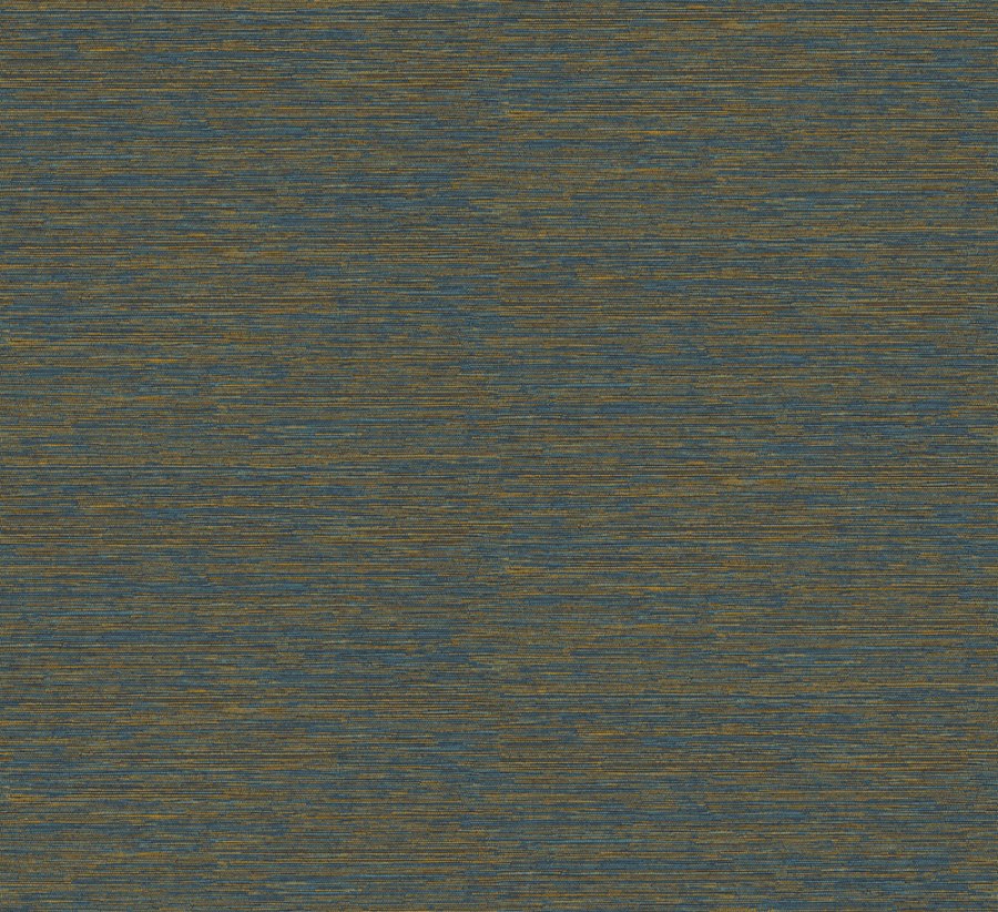 Vliesová tapeta na zeď, hnědo-tyrkysová, imitace látky, AMA308, Amani, The Colour Book II, Masureel - Vliesové tapety