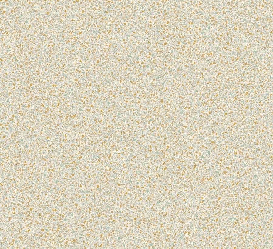 Vliesová tapeta na zeď, zeleno-hnědá, kámen, teraso, ROC003, Rock, The Coulour Book II, Masureel - Vliesové tapety