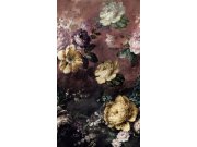 Tapety Yara Grandeco - Vliesová fototapeta na zeď, květiny, A52001, One roll, one motif 2, Grandeco Vliesová fototapeta na zeď, květiny, A52001, One roll, one motif 2, Grandeco