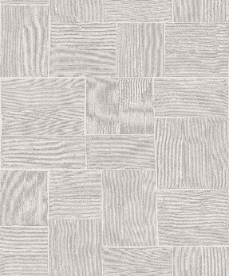 Geometrická vliesová tapeta na zeď, šedá, SPI303, Spirit of Nature, The Texture Book, Khroma by Masureel - Vliesové tapety