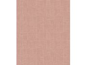 Geometrická vliesová tapeta na zeď, růžová, ILA403, Aquila, The Texture Book, Khroma by Masureel