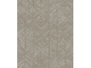 Vliesová tapeta na zeď, béžovo-hnědá, grafická, TRI105, The Texture Book, Masureel