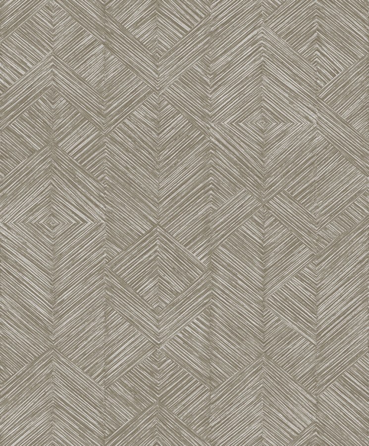 Vliesová tapeta na zeď, béžovo-hnědá, grafická, TRI105, The Texture Book, Masureel - Vliesové tapety