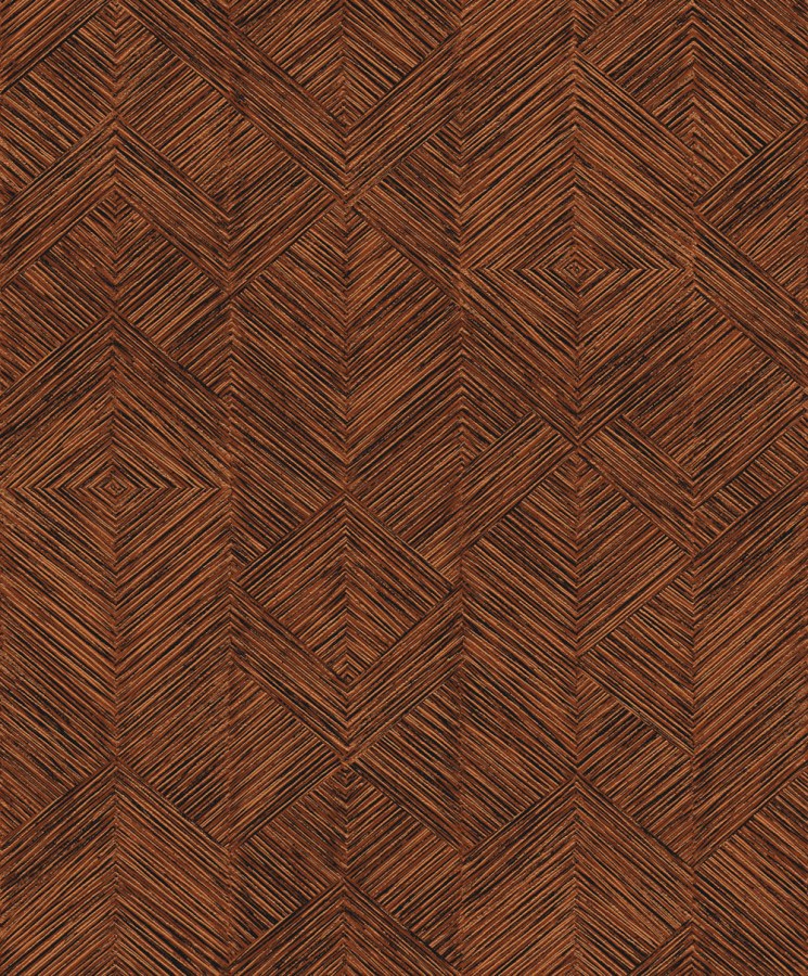 Vliesová tapeta na zeď, hnědá, grafická, TRI103, The Texture Book, Masureel - Vliesové tapety