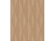 Tapety Yara Tapety dle materiálu Vliesové tapety - Geometrická vliesová tapeta na zeď, hnědá, YSA304, Mysa, The Texture Book, Khroma by Masureel Geometrická vliesová tapeta na zeď, hnědá, YSA304, Mysa, The Texture Book, Khroma by Masureel