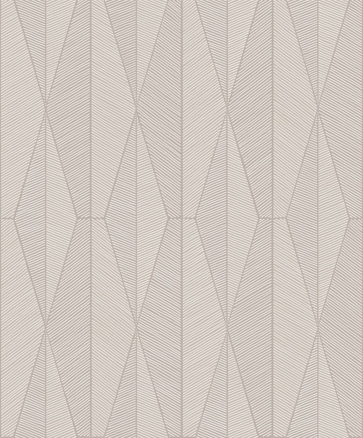 Geometrická vliesová tapeta na zeď, šedo-béžová, YSA302, Mysa, The Texture Book, Khroma by Masuree - Vliesové tapety