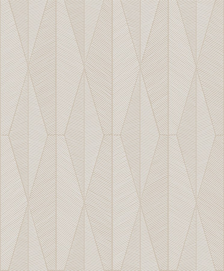 Geometrická vliesová tapeta na zeď, béžová, YSA301, Mysa, The Texture Book, Khroma by Masureel - Vliesové tapety