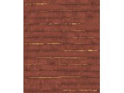 Tapety Yara Tapety dle materiálu Vliesové tapety - Vliesová tapeta na zeď, vínovo-zlatá, pruhy, SPI503, Spirit of Nature, The Texture Book, Khroma by Masureel Vliesová tapeta na zeď, vínovo-zlatá, pruhy, SPI503, Spirit of Nature, The Texture Book, Khroma by Masureel