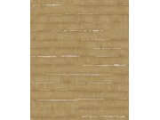 Vliesová tapeta na zeď, okrová, pruhy, SPI502, Spirit of Nature, The Texture Book, Khroma by Masureel