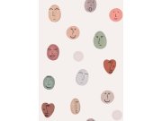 Dětská vliesová fototapeta na zeď, Smileys, RB307, Daydreamers, Grandeco