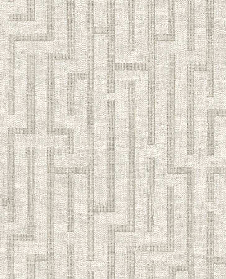 Tapety Yara - Tapety dle materiálu - Vliesové tapety - Vliesová tapeta na zeď, krémová, šedo-béžová, imitace látky, 350530, Riviera Maison, Eijffinger Vliesová tapeta na zeď, krémová, šedo-béžová, imitace látky, 350530, Riviera Maison, Eijffinger - Vliesové tapety