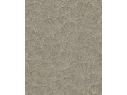 Vliesová tapeta na zeď, hnědá, listy Gingka, 350525, Riviera Maison, Eijffinger