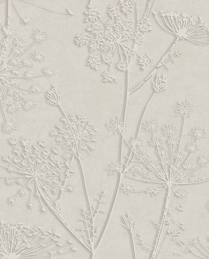 Vliesová tapeta na zeď, šedá, rostliny, trávy, 350513, Riviera Maison, Eijffinger - Vliesové tapety