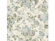 Vliesová tapeta na zeď, béžová, květiny, 5726, Orangeri, Borastapeter