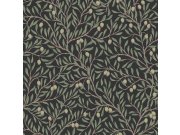 Vliesová tapeta na zeď, černá, olivovník, 5706, Orangeri, Borastapeter