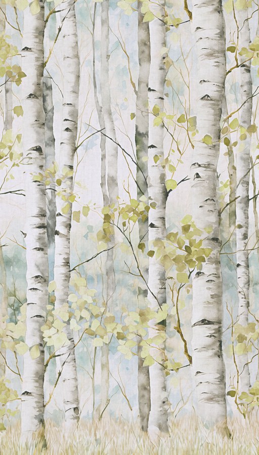 Vliesová fototapeta na zeď, les, stromy, A77301, One roll, one motif 2, Grandeco - Vliesové tapety