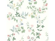 Vliesová tapeta na zeď, bílá, luční květiny, 7680, Icons, Borastapeter