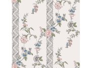 Vliesová tapeta na zeď, bílá, květiny, 4507, Icons, Borastapeter