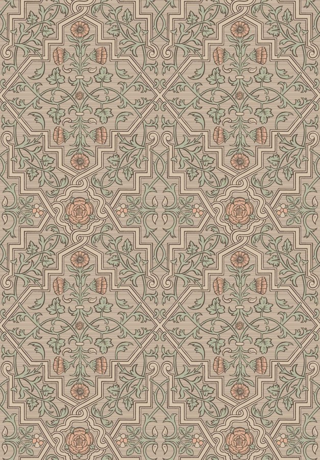 Vliesová tapeta na zeď, béžová, květiny, 4501, Icons, Borastapeter