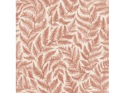 Vliesová tapeta na zeď, červená, listy kapradin, 7791, Adorn, Borastapeter Tapety Yara - Borastapeter