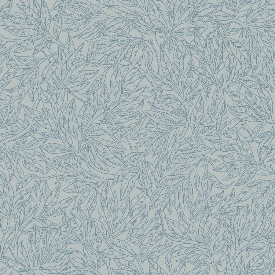 Vliesová tapeta na zeď, modrá, listy, větvičky, 7788, Adorn, Borastapeter - Vliesové tapety