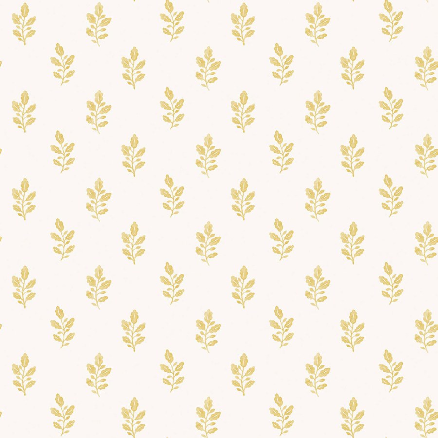 Vliesová tapeta na zeď, krémovo-žlutá, listy, 7774, Adorn, Borastapeter