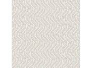 Vliesová tapeta na zeď, šedo-bílá, listy, 7771, Adorn, Borastapeter