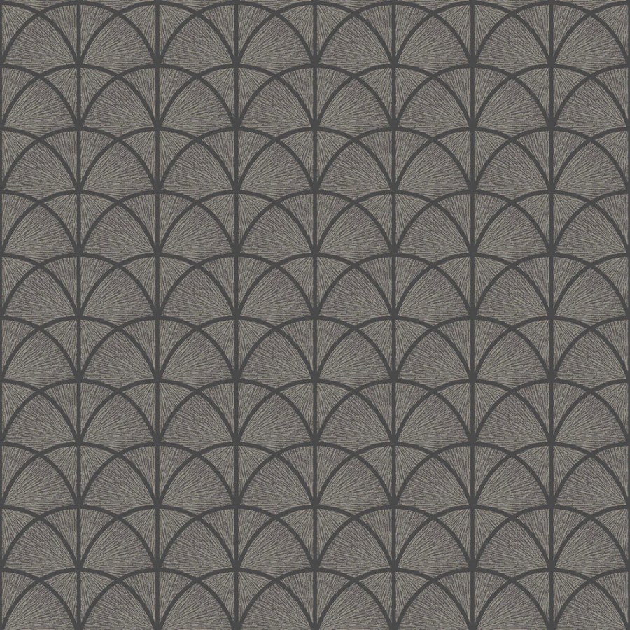 Vliesová tapeta na zeď, černá, grafická, Art Deco, 7770, Adorn, Borastapeter Vliesová tapeta na zeď, černá, grafická, Art Deco, 7770, Adorn, Borastapeter