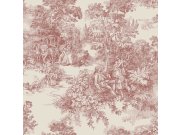 Vliesová tapeta na zeď, červená, romantická, 7768, Adorn, Borastapeter