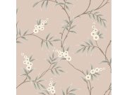 Vliesová tapeta na zeď, růžová, rozkvetlé větvičky, 7764, Adorn, Borastapeter Tapety Yara - Borastapeter