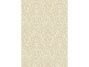 Vliesová tapeta na zeď, krémová, květiny, listy, 4185, Alla Tiders Hus, Borastapeter Tapety Yara - Borastapeter