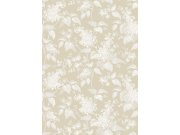 Vliesová tapeta na zeď, béžová, větvičky, květiny, 6964, Osterlen, Borastapeter