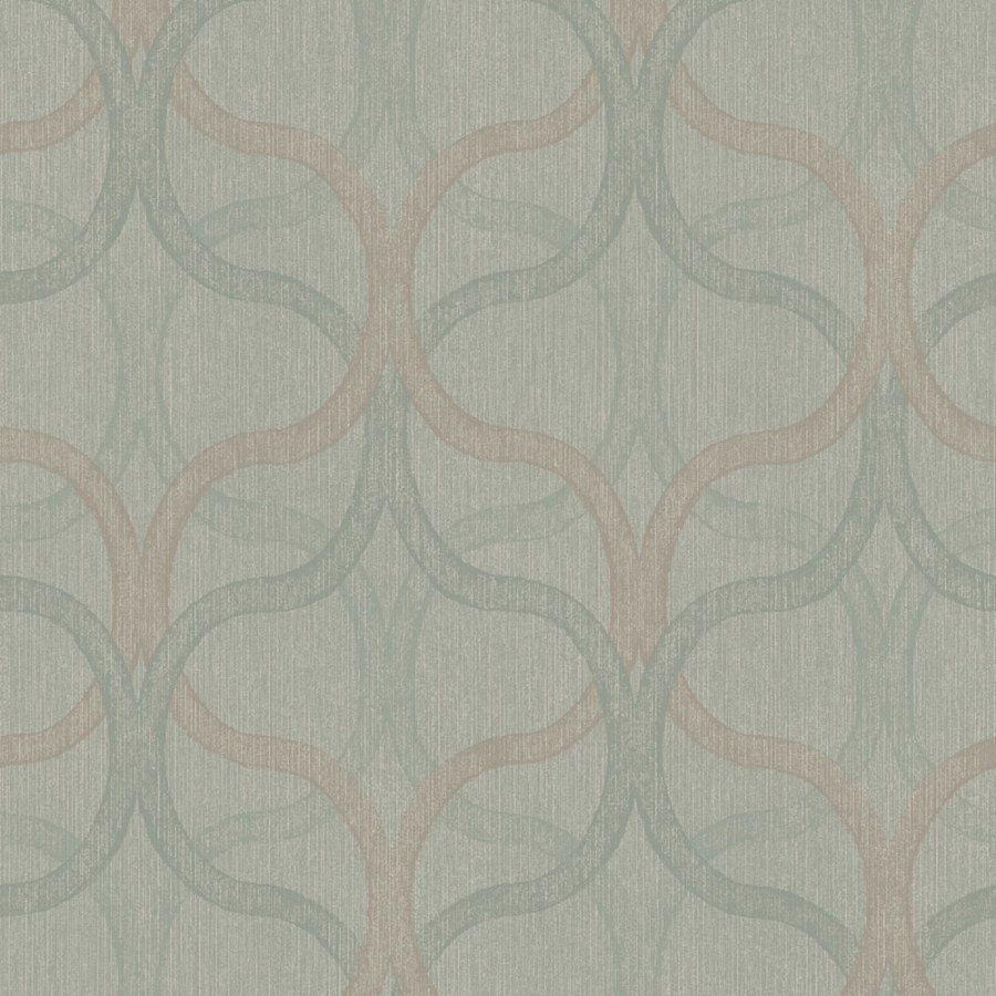 Geometrická vliesová tapeta na zeď, zelená, 128003, Refine, Graham Brown Boutique - Vliesové tapety