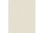 Vliesová tapeta na zeď, krémová, pruhy, PW4002, Precious Weaves, Grandeco
