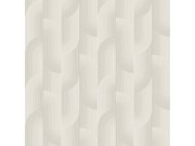 Vliesová tapeta na zeď, šedá, geometrická, PW3108, Precious Weaves, Grandeco