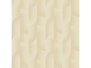 Vliesová tapeta na zeď, béžová, geometrická, PW3105, Precious Weaves, Grandeco