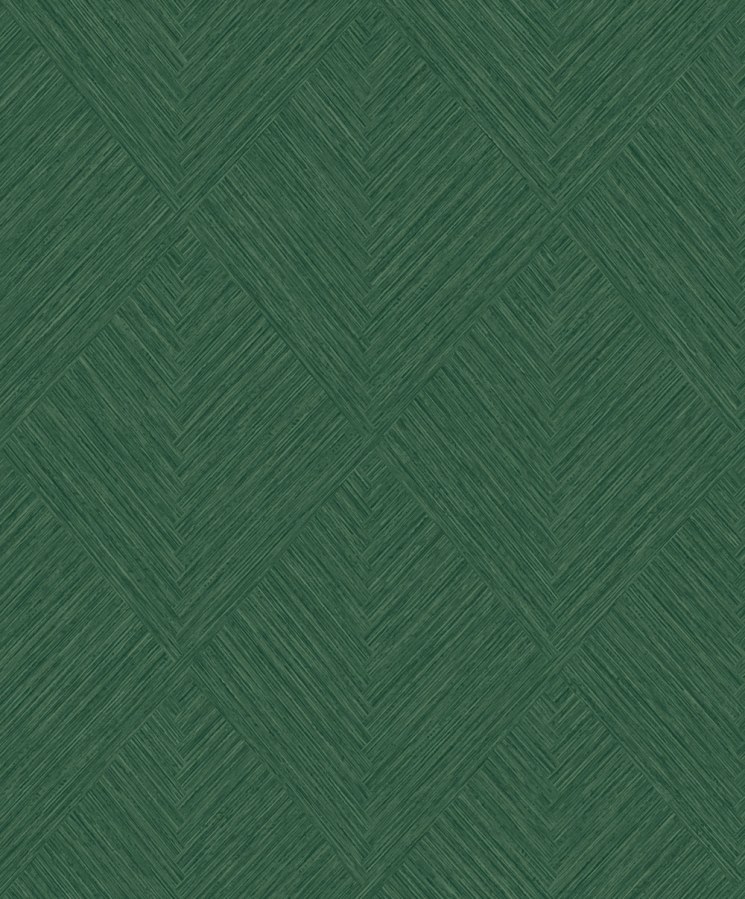 Vliesová tapeta na zeď, zelená, geometrická, PW3015, Precious Weaves, Grandeco - Vliesové tapety